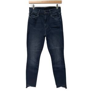 Mother Denim The Stunner Zip Two Step Fray Jeans in Last Call 26